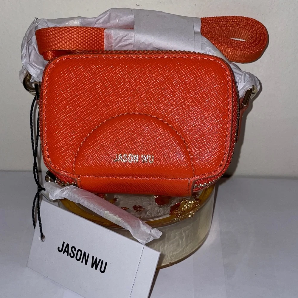 Jason Wu Leather Crossbody, Orange